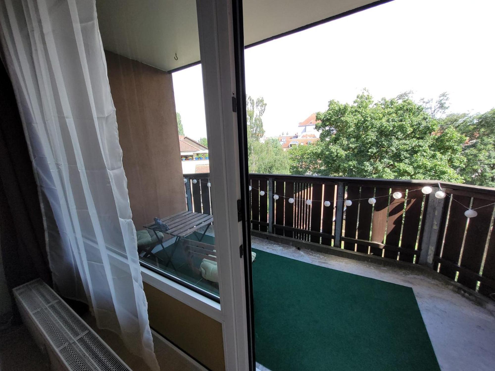 Zentrale 2 Zimmer-Wohnung Mit Balkon Bayreuth Exterior foto